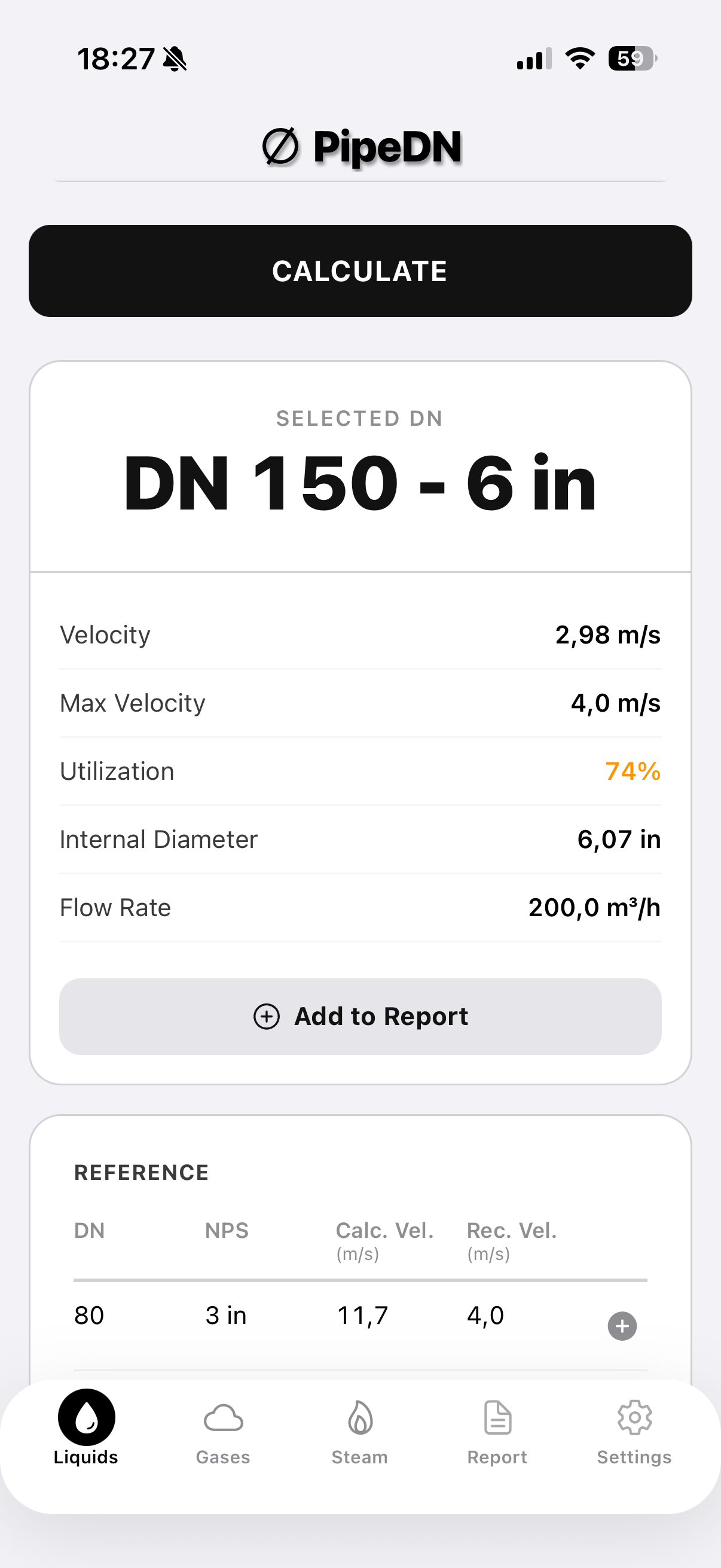PipeDN App Interface